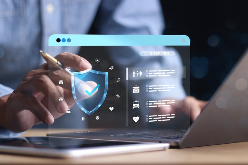 Hand selecting choice- technology
